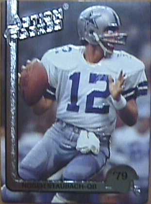 Staubach 1991 Action Packed Whizzer White Award