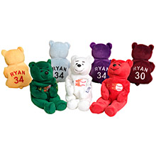 Reggie Jackson Octobears Nolan Ryan No Hitters Bear Set