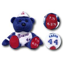 Sun Time Atlanta Braves Hank Aaron 715 Home Run Anniversary Bear
