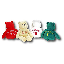 Reggie Jackson Octobears San Francisco 49ers Joe Montana Mr. Octobears Bears Set