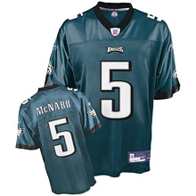 NFL Equipment Philadelphia Eagles Donovan McNabb Replica Team Color Jersey