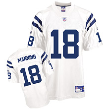 NFL Equipment Indianapolis Colts Peyton Manning Replica Away Jersey