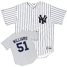 Majestic Athletic New York Yankees Bernie Williams Home Replica Jersey
