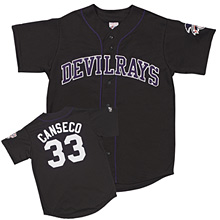 Majestic Athletic Tampa Bay Devil Rays Jose Canseco Player Jersey