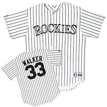 Majestic Athletic Colorado Rockies Larry Walker Replica Home Jersey