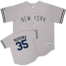 Majestic Athletic New York Yankees Mike Mussina Replica Road Jersey