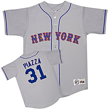 Majestic Athletic New York Mets Replica Road Jersey