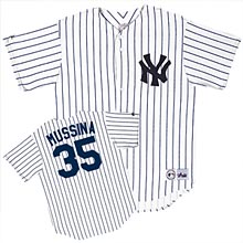 Majestic Athletic New York Yankees Mike Mussina Replica Home Jersey