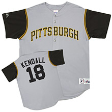 Majestic Athletic Pittsburgh Pirates Jason Kendall Replica Road Jersey
