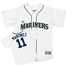 Majestic Athletic Seattle Mariners Customized Replica Home Jersey