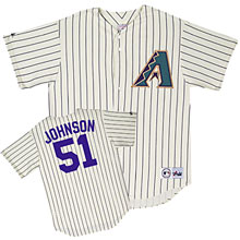 Majestic Athletic Arizona Diamondbacks Randy Johnson Replica Home Jersey