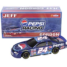 Action Racing Jeff Gordon 2001 Pepsi 1:24 Bank/Car