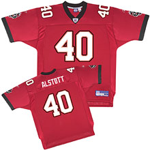 NFL Equipment Tampa Bay Buccaneers Mike Alstott Replica Home Jersey