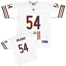 NFL Equipment Chicago Bears Brian Urlacher Replica Road Jersey