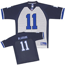 NFL Equipment Buffalo Bills Drew Bledsoe Double Reverse Replica Jersey