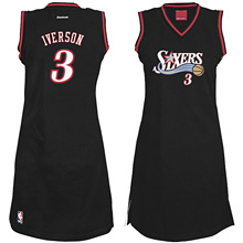 Reebok Philadelphia 76ers Allen Iverson Womens Jersey Dress