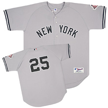 Russell Athletic New York Yankees Authentic Road Jersey
