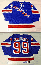 Wayne Gretzky New York Rangers Authentic Starter Game Jersey