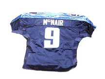 Steve McNair Tennessee Titans #9 Puma Authentic NFL Jersey