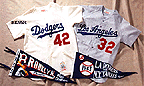 1955 Brooklyn Dodgers Home Jersey From Mitchell & Ness - With #4 On Jersey (Duke Snider)