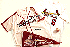 1944 St. Louis Cardinals Home Jersey From Mitchell & Ness, With #6 On Jersey (Stan Musial)