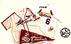 1963 - 64 St. Louis Cardinals Home Jersey From Mitchell & Ness, With #6 On Jersey (Stan Musial)