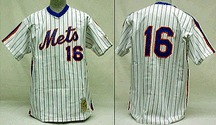 1986 New York Mets Home Jersey...Modern Era From Mitchell & Ness, With #16 On Jersey (Dwight 'Doc' Gooden)