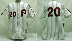 1983 Philadelphia Phillies Home Jersey...Modern Era From Mitchell & Ness, With #20 On Jersey (Mike Schmidt)