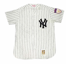 1951 New York Yankees Home Jersey From Mitchell & Ness, With #8 On Jersey (Yogi Berra)