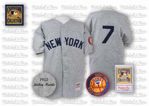 1952 New York Yankees Road Jersey From Mitchell & Ness, With #8 On Jersey (Yogi Berra)