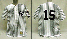 1973 New York Yankees Home Jersey - Knit From Mitchell & Ness, With #15 On Jersey (Thurman Munson)