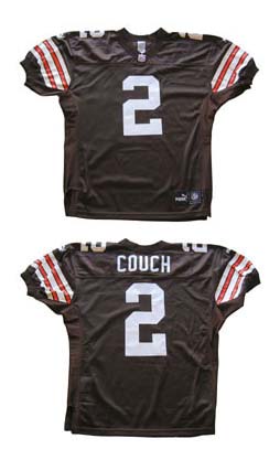 Tim Couch, Cleveland Browns Unautographed Authentic Starter Football Jersey