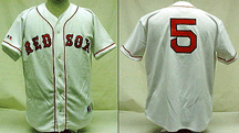 Nomar Garciaparra, Boston Red Sox #5 Replica Major League Baseball Jersey from Russell Athletic